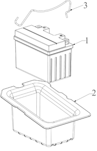 Battery Diagram and Parts List for XT1-LT46KH (13APA9TTA10)(2023) Cub Cadet Lawn Tractor